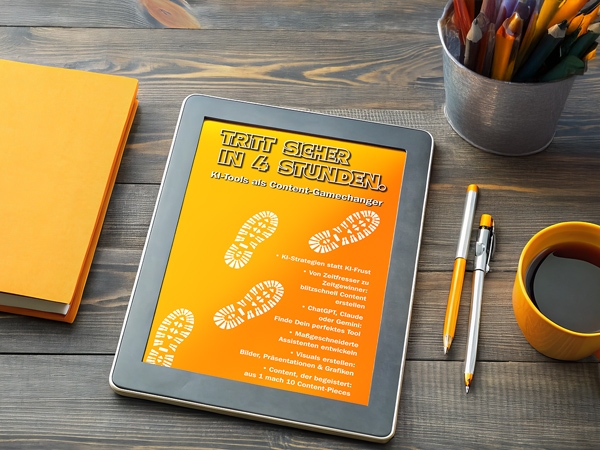 Tritt sicher in 4 Stunden: KI-Workshop mit Nicole Angela Buck – schnell, praxisnah, sofort einsetzbar